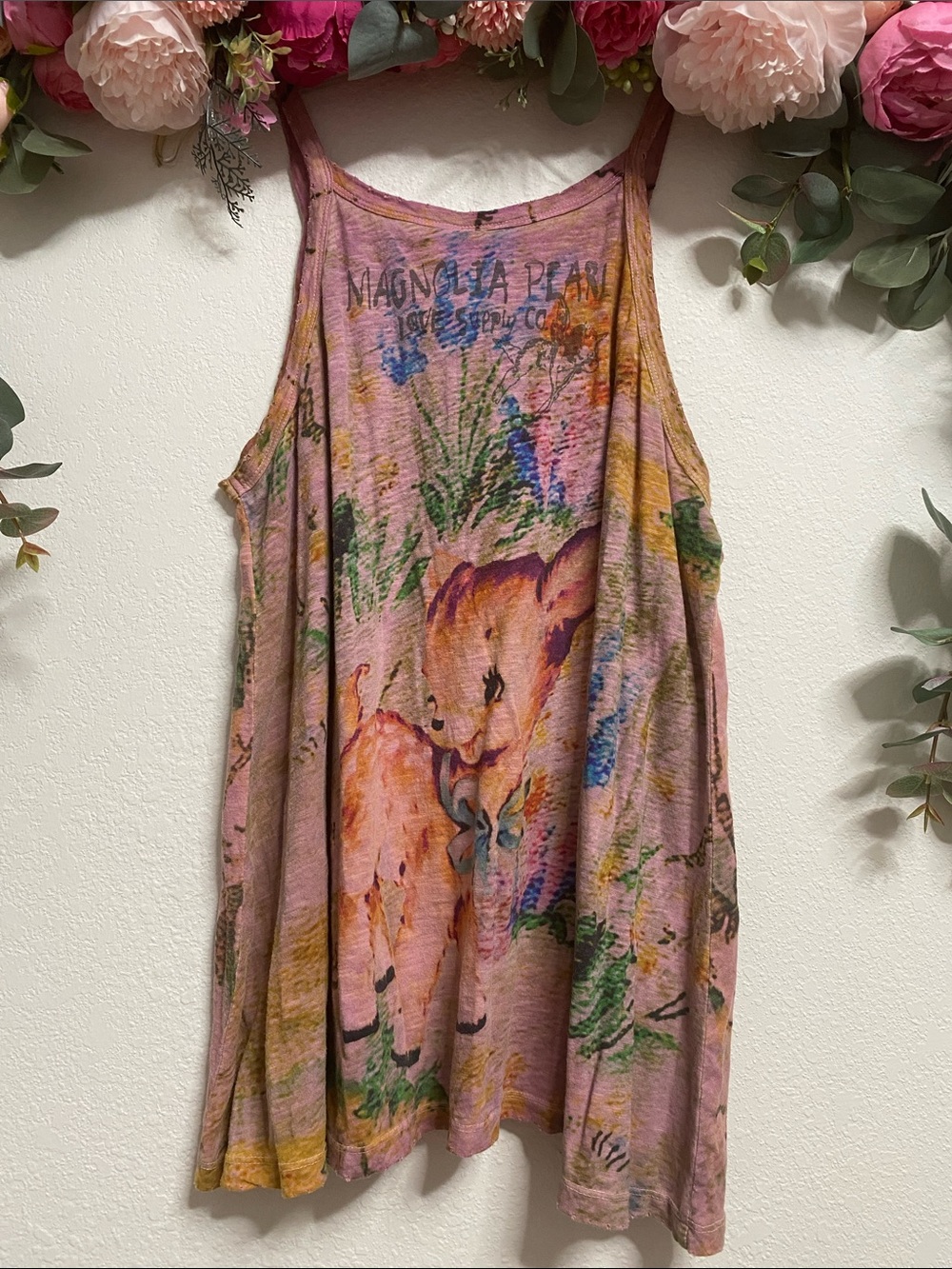 •Magnolia Pearl• DAMA DAMA {Lana tank} |TANK 363| in *lychee blossom* >bnwt< - Picture 2 of 5